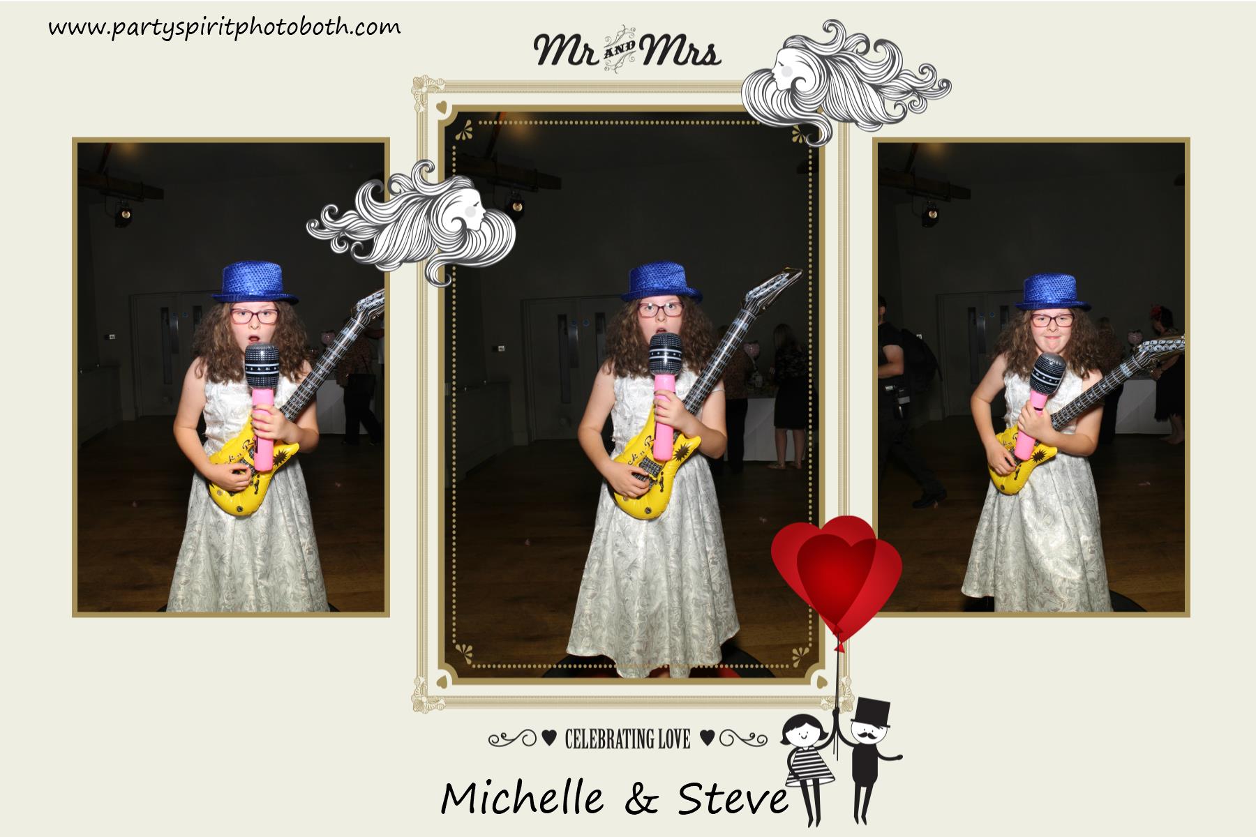 Michelle & Steve Wedding | View more photos from the event at gallery.partyspiritphotobooth.com/u/PartySpiritPhotoBooth/Michelle-Steve-Wedding